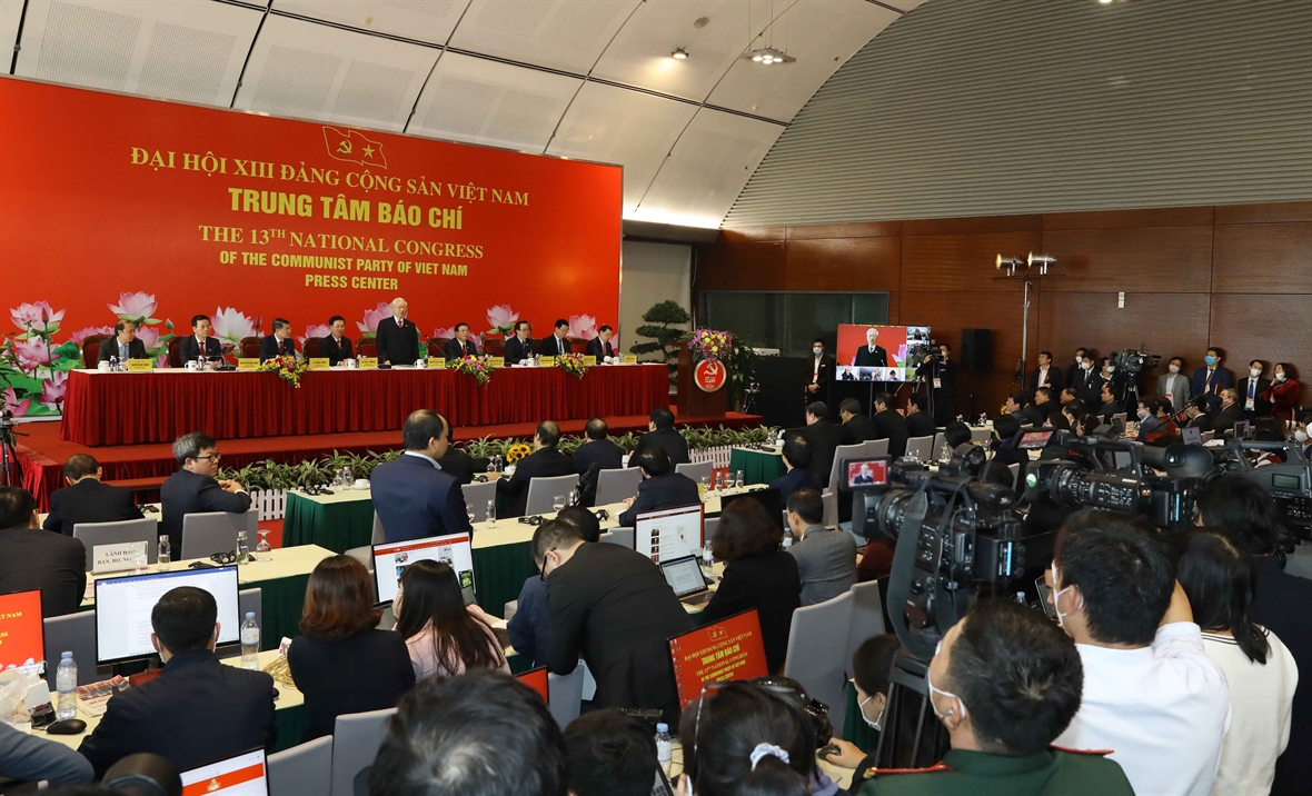 Họp báo công bố kết quả Đại hội XIII của Đảng